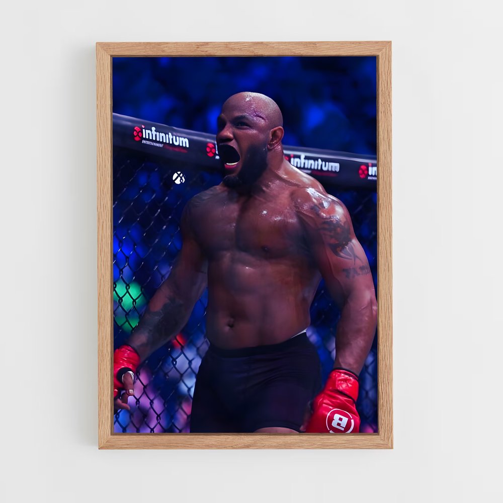 Poster Yoel romero – affiche MMA (vue 4)